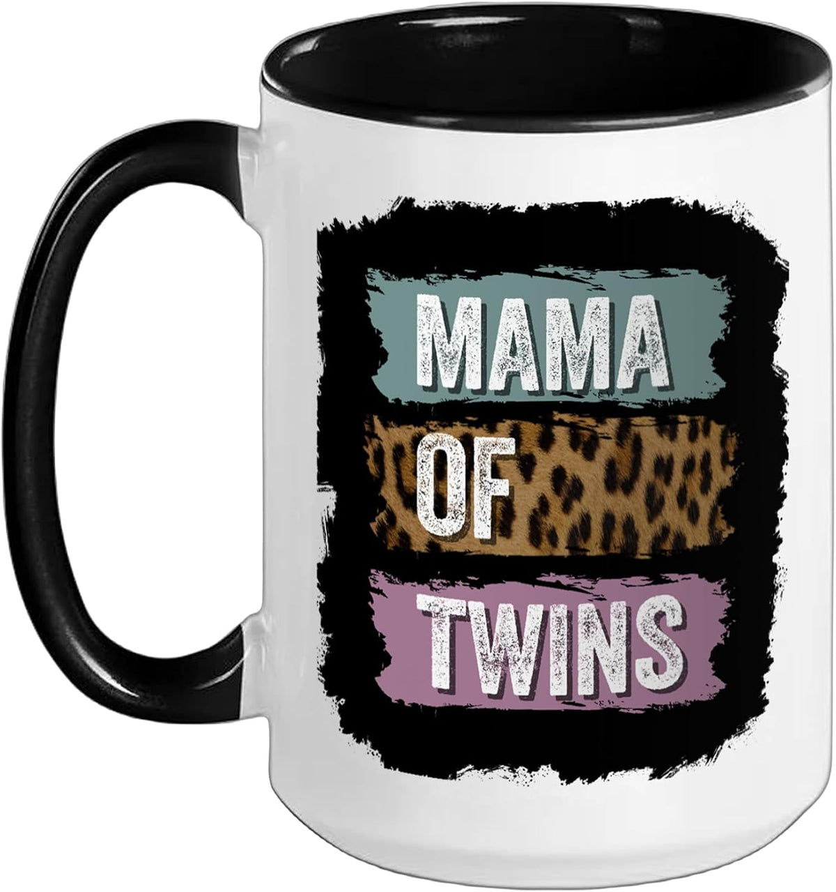 Mama Of Twins, Twin Mama, Mom Of Two, Twin Mommy Cute Ceramic Mug