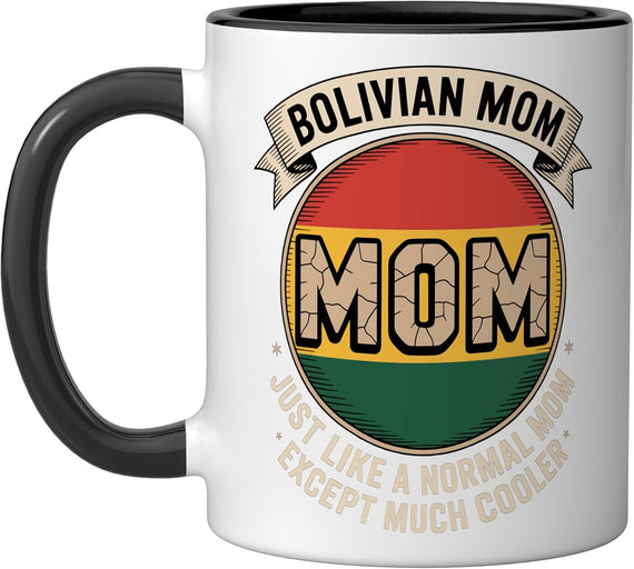 Bolivian Mom Bolivia Heritage Mother Pride Christmas Ceramic Mug