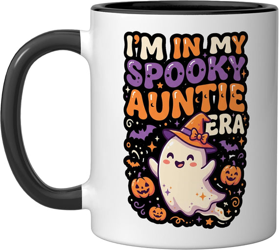 In My Spooky Auntie Era Auntie Halloween Aunt Ceramic Mug