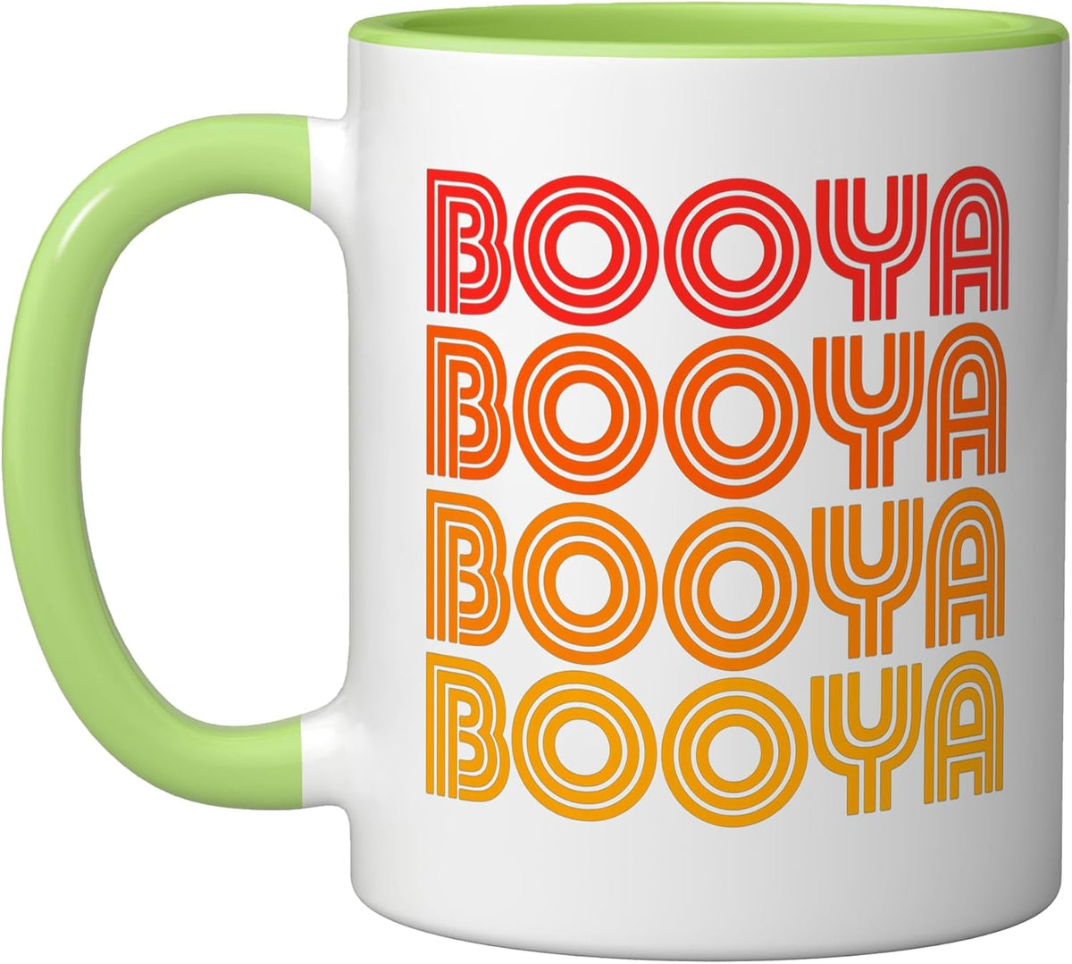 Booya Booyah Funny Excited Weird Odd Word Grandma Gamer Ceramic Mug