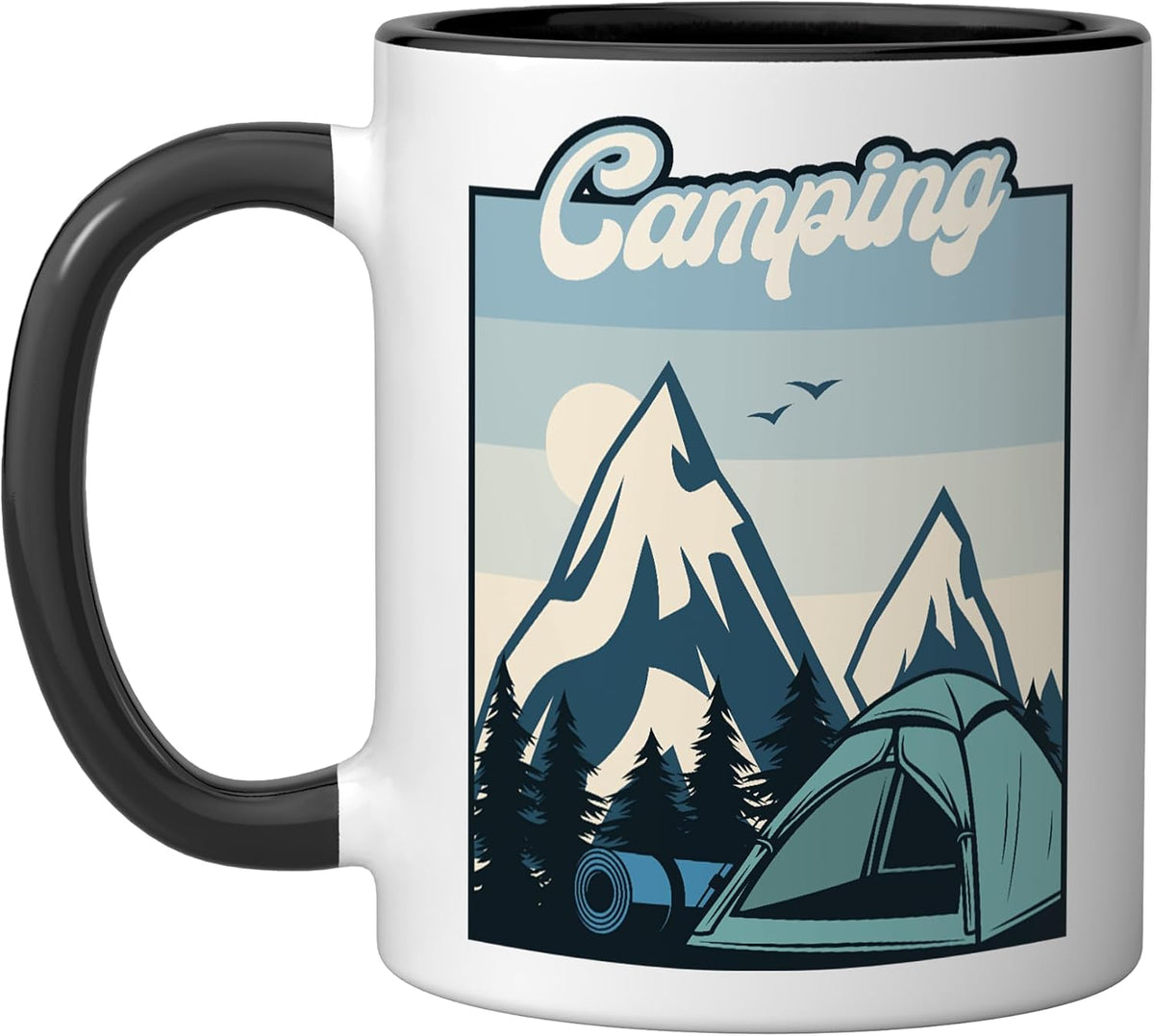 Camping Glamping Backpacking Campgrounds Camper Camping Ceramic Mug