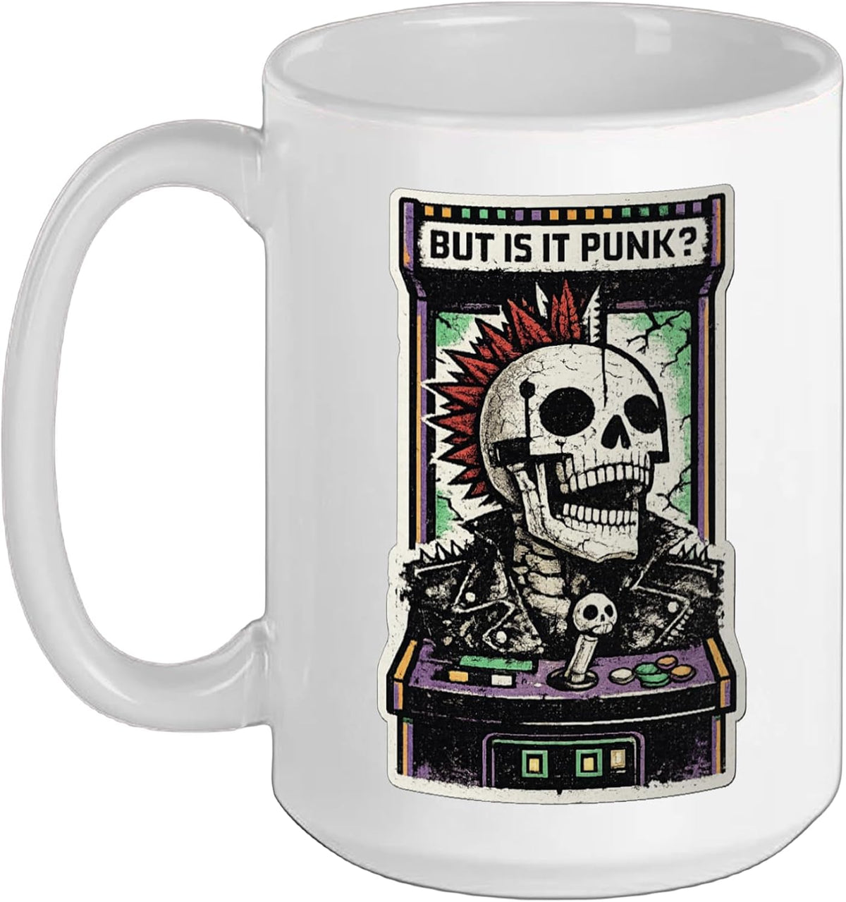 Art Punk Humor Ceramic Mug