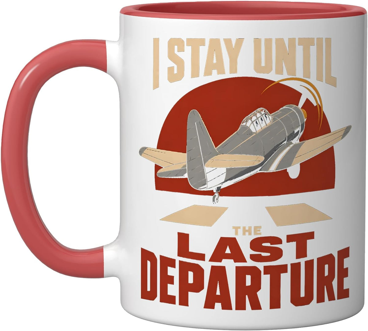 Warbird Aviation Enthusiast Airshow Flightline Gift Ceramic Mug