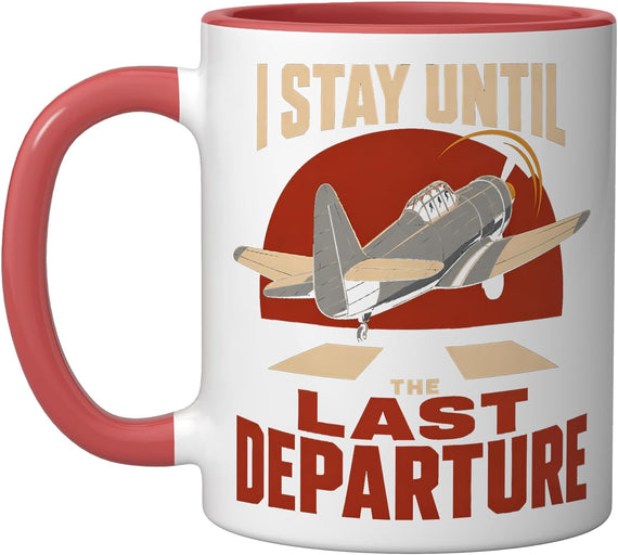 Warbird Aviation Enthusiast Airshow Flightline Gift Ceramic Mug