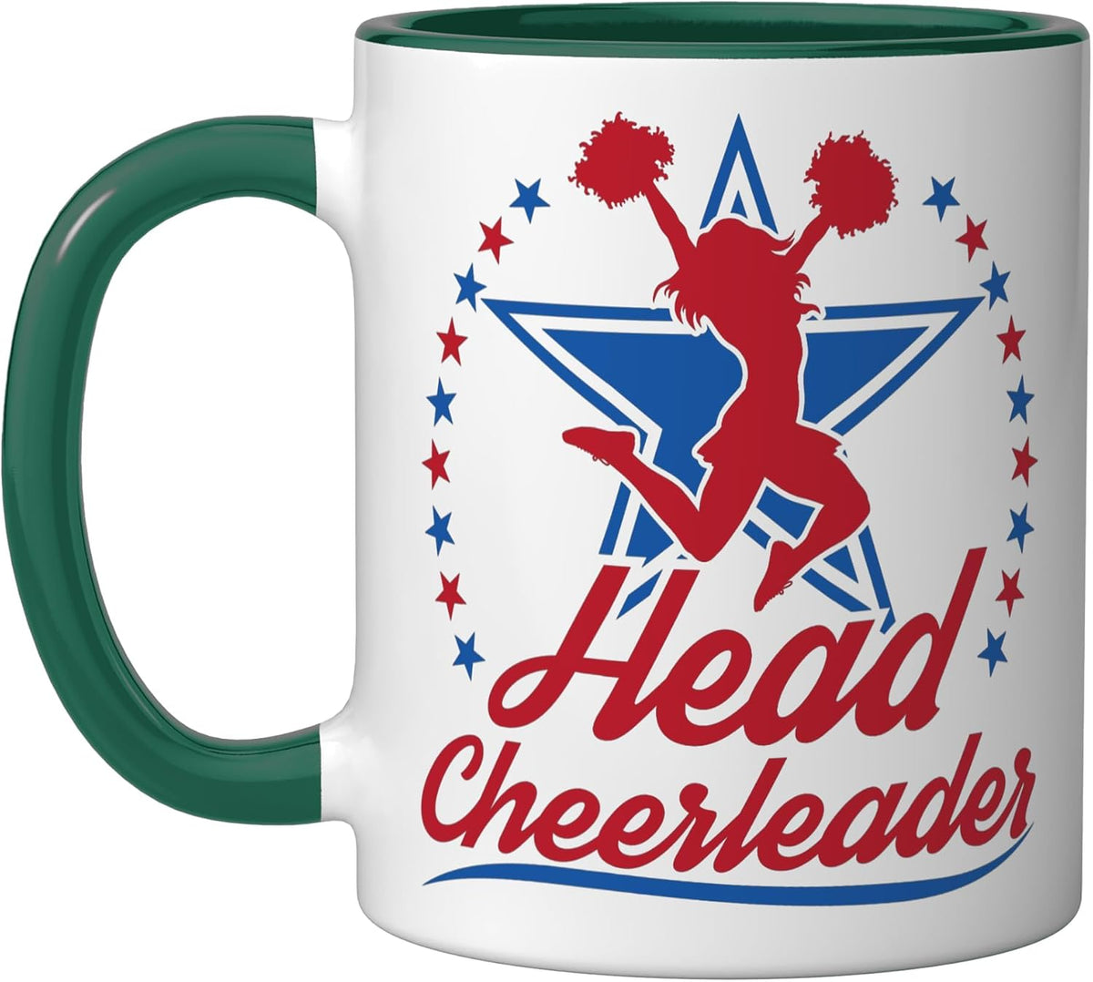 Head Cheerleader Cheer Captain Cheerleading Ceramic Mug