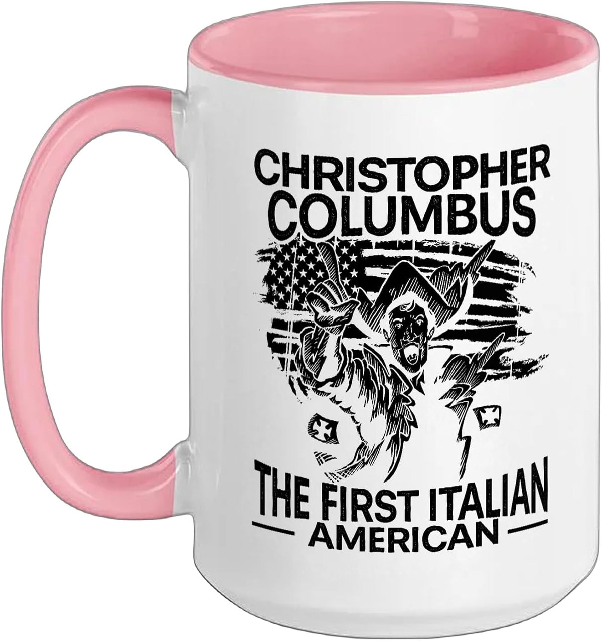 Christopher Columbus The First Italian American Ceramic Mug