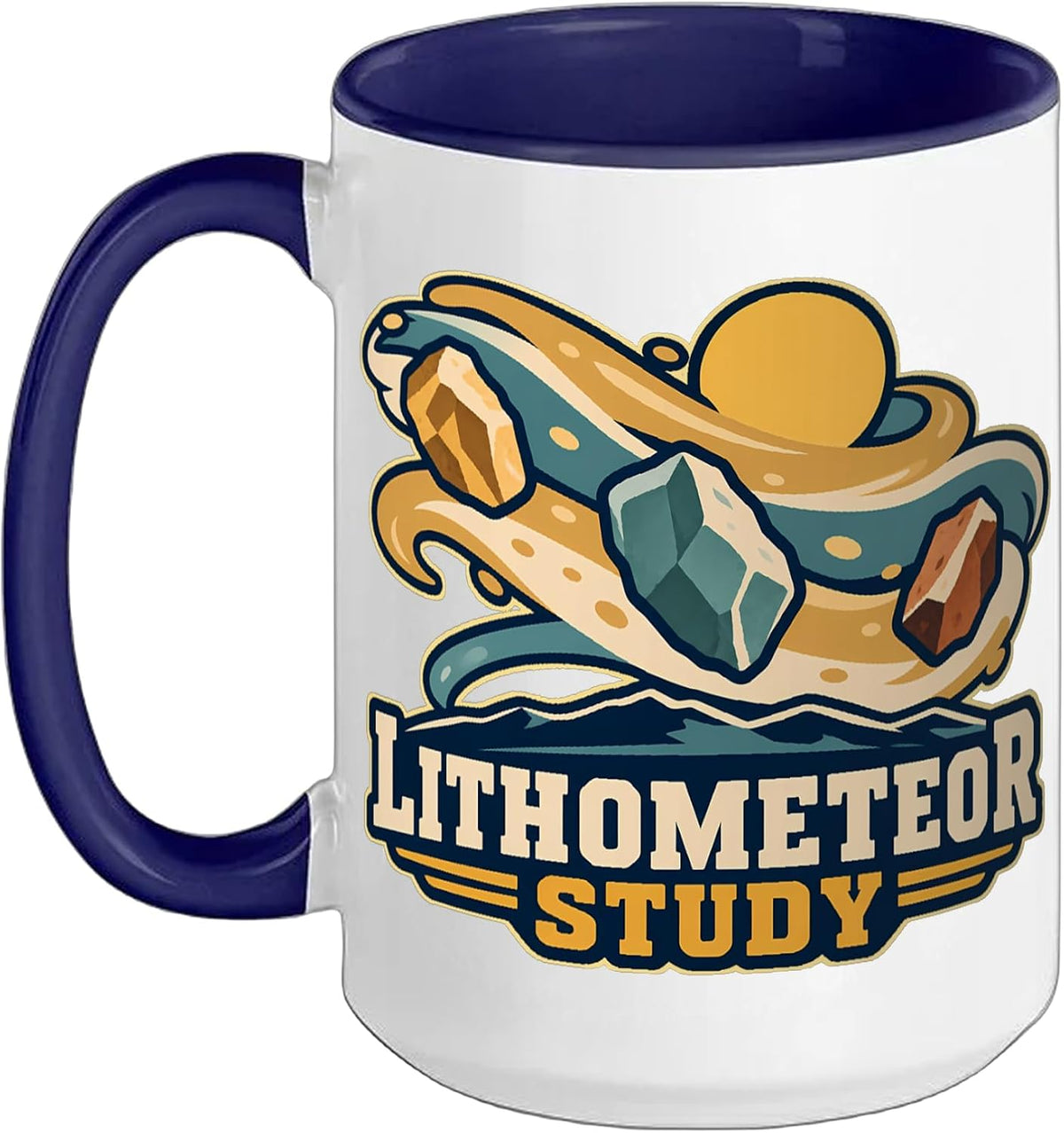 Lithometeor Study Airborne Dust Atmosphere Ceramic Mug