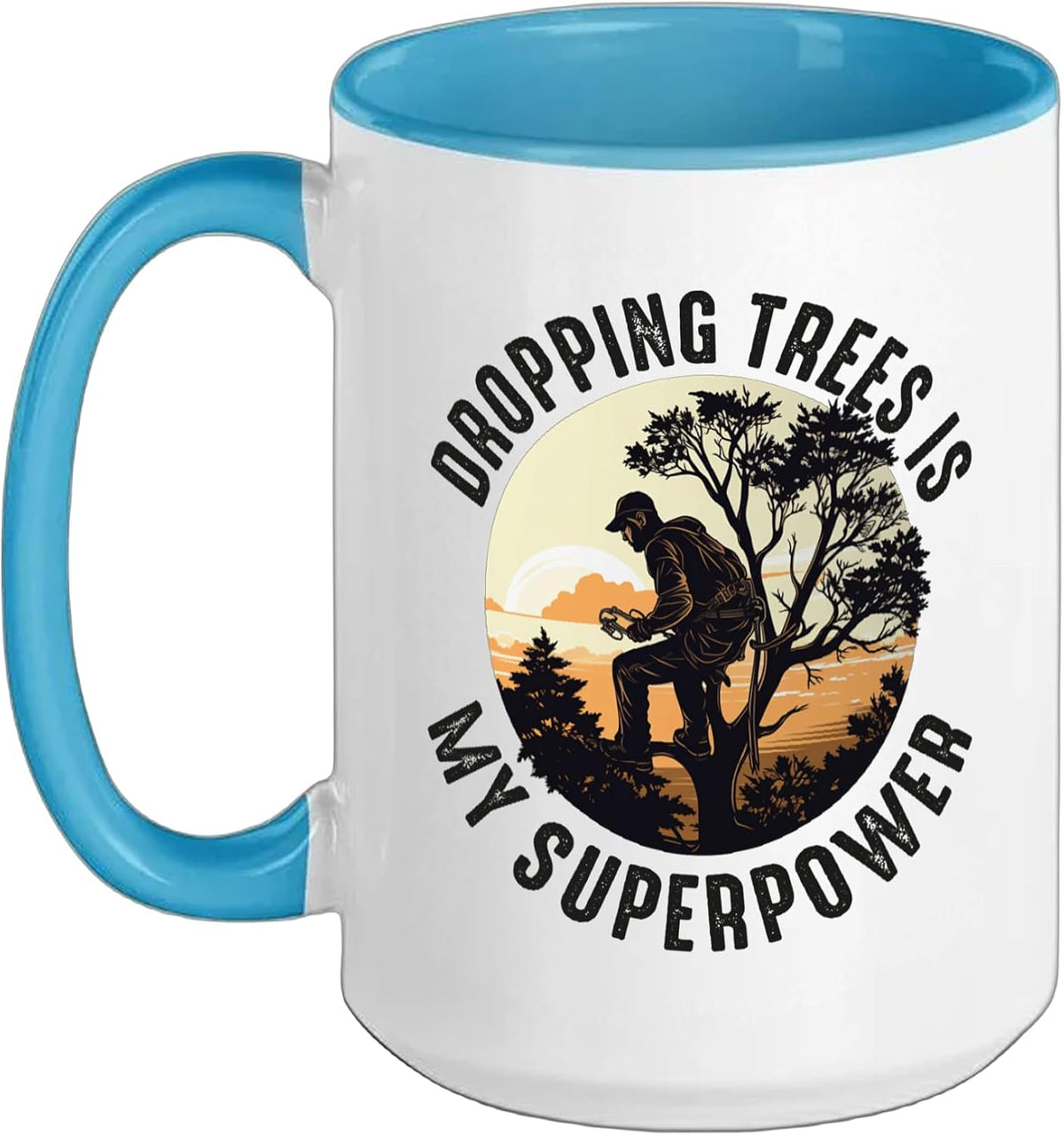 Arborist Tree Surgeon Woodworker Lumberjack Funny Logger Ceramic Mug