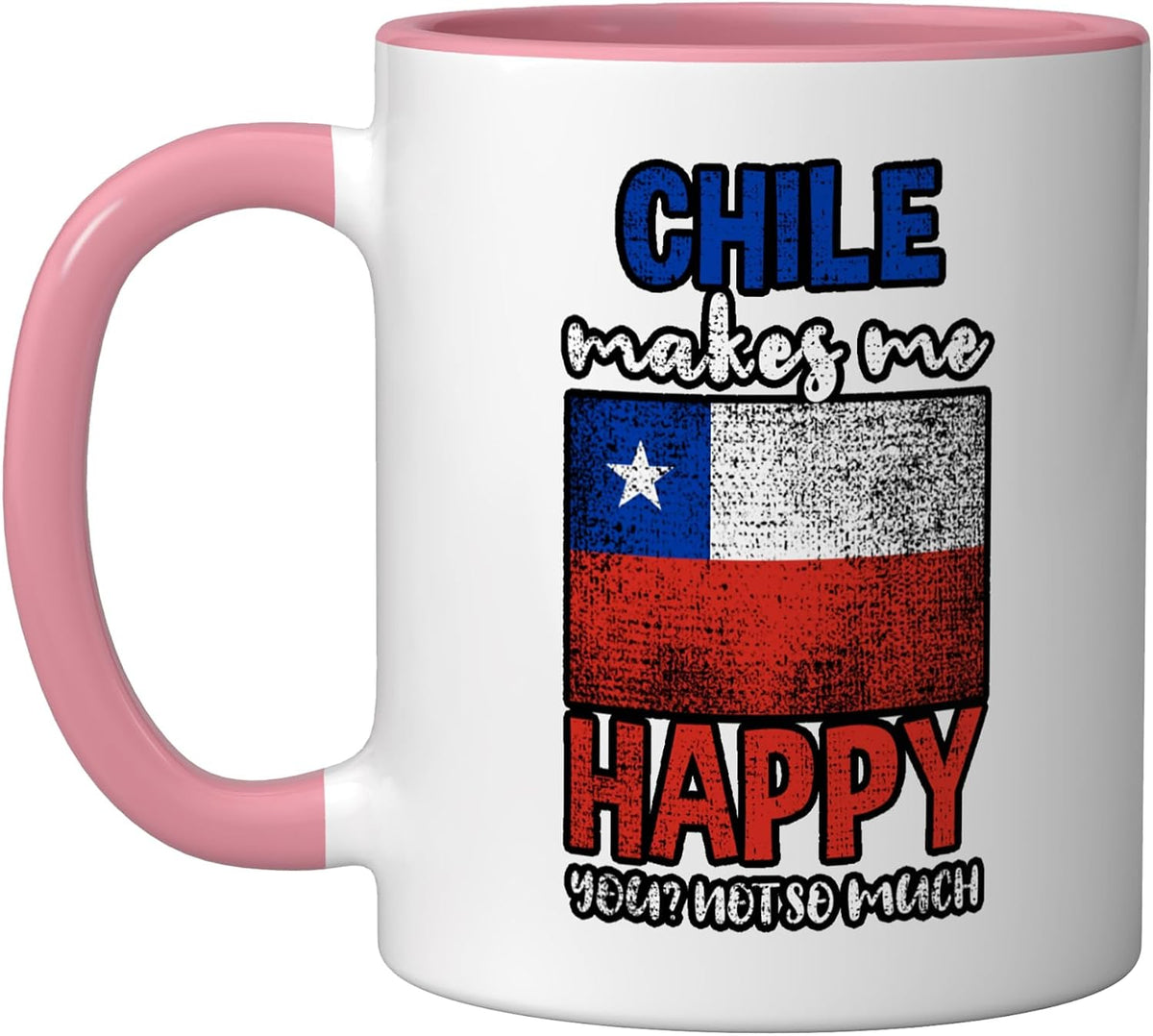 Chile Makes Me Happy You Not So Much Vintage Ceramic Mug
