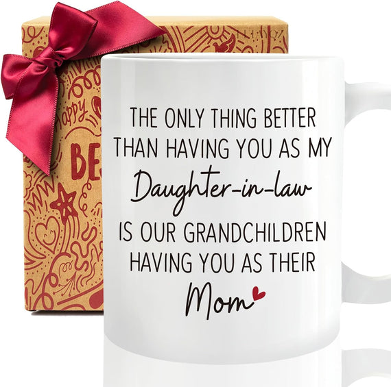 Daughter Law Mug Dil Mother Law Only Thing Ceramic Mug