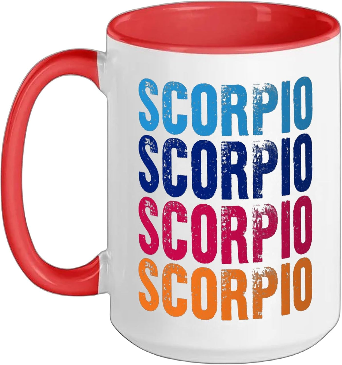 Scorpio - Colorful Astrology Ceramic Mug