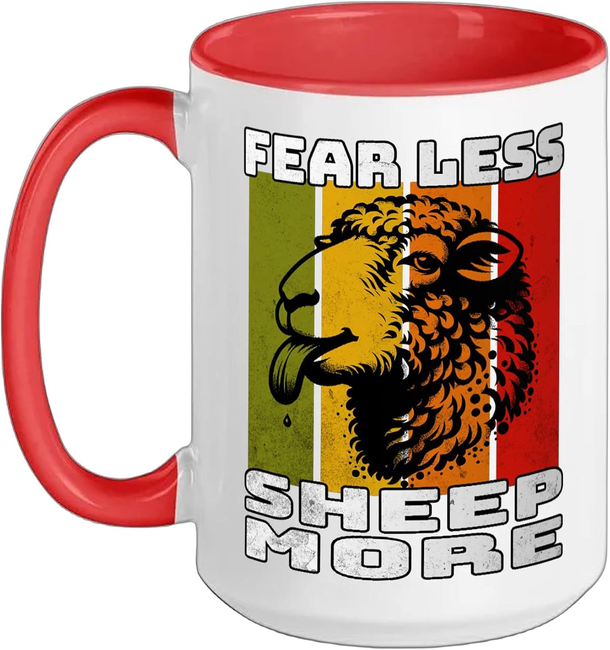 Sheep Retro Sheep Ceramic Mug