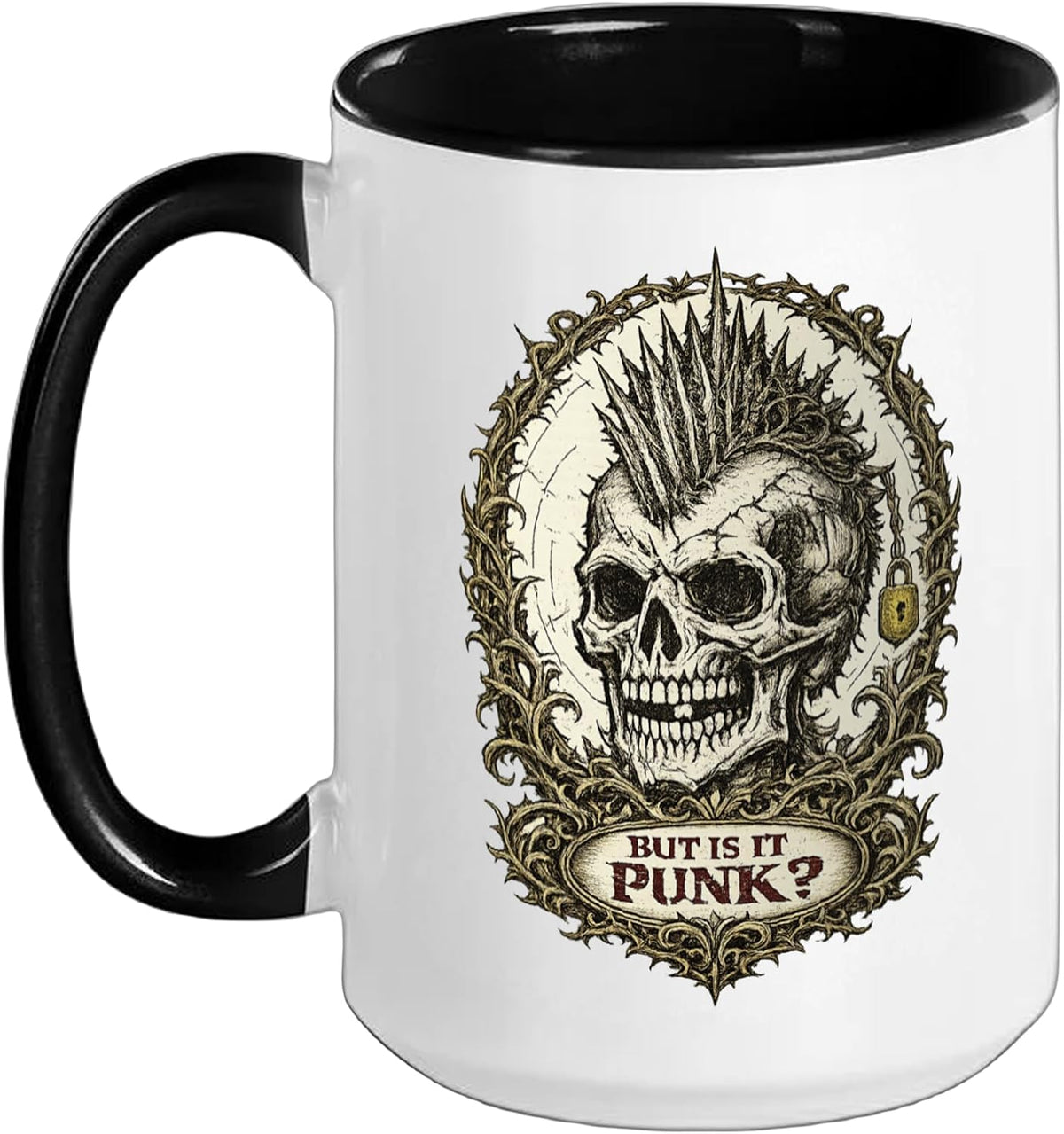 Art Punk Humor Ceramic Mug