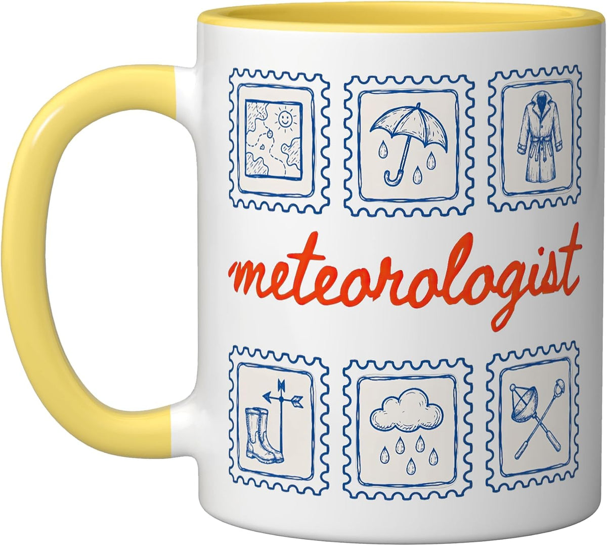 Meteorologist Weather Forecasters Weatherman Meteorology Ceramic Mug