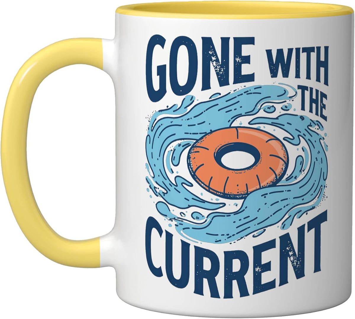 River Tubing River Floating Float Trip River Tubing Ceramic Mug