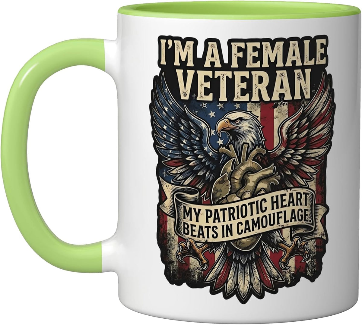 Female Veteran Veterans Day Ceramic Mug