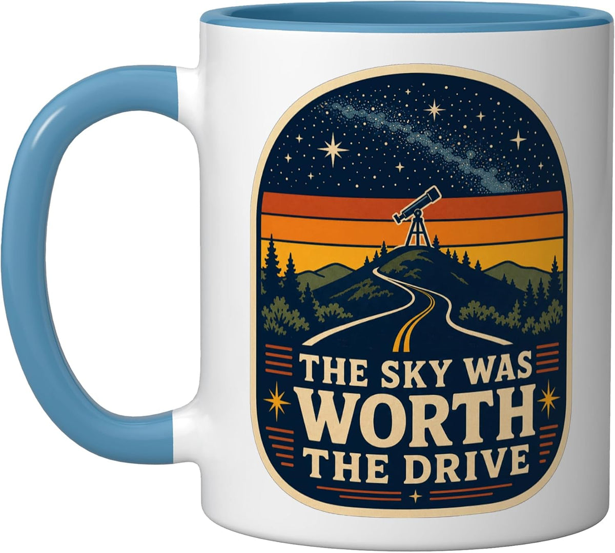 Astronomy Telescope Starry Sky Ceramic Mug