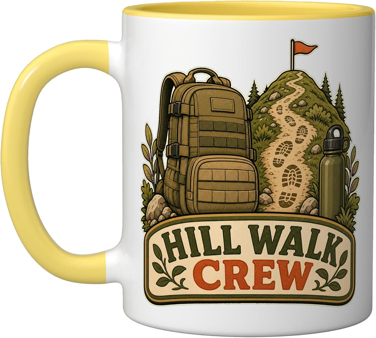 Hill Walk Crew Rucking Hiking Incline Outdoor Training Ceramic Mug