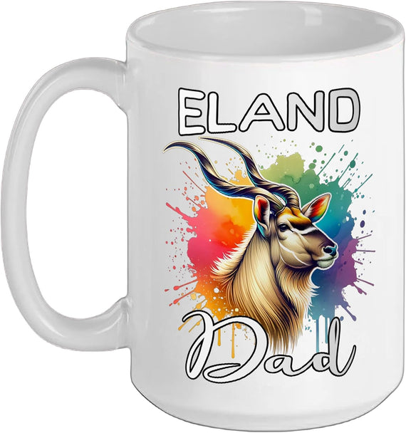 Eland Dad Eland Christmas Ceramic Mug