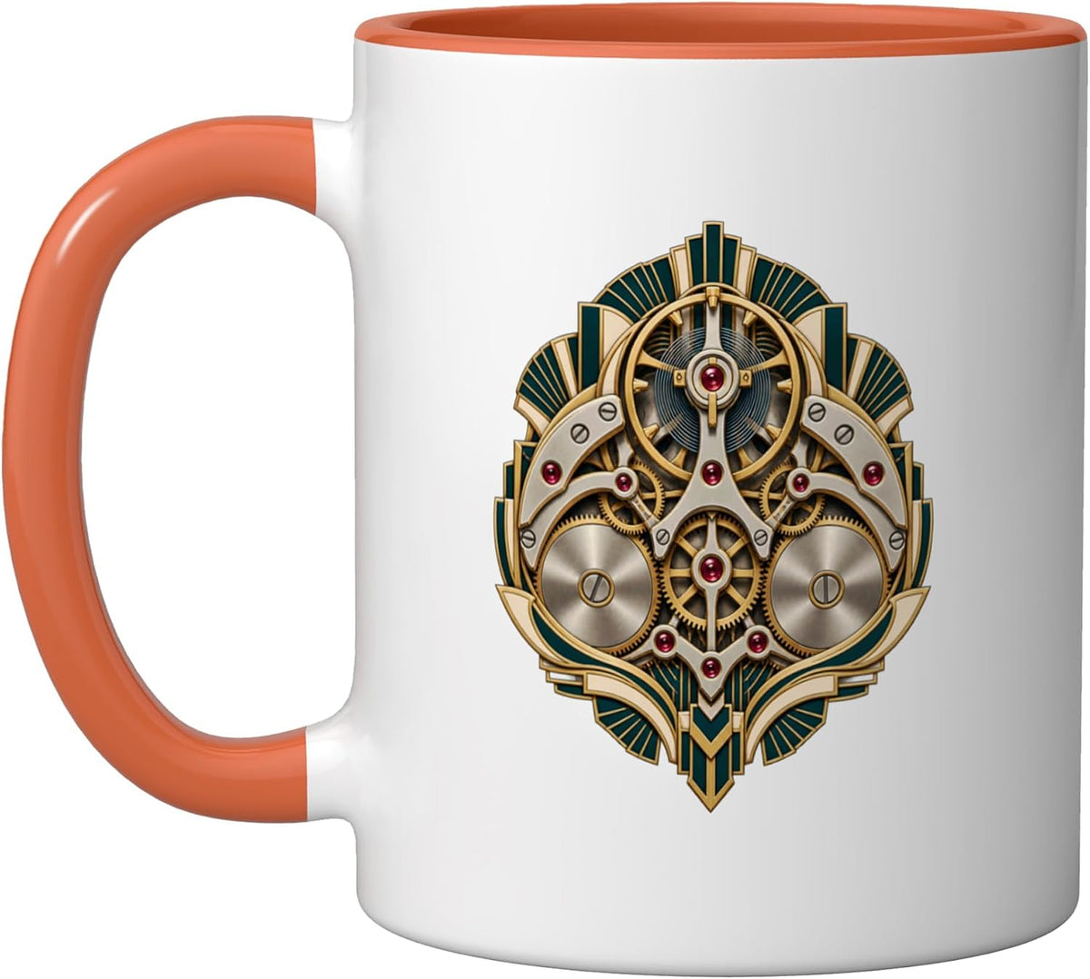 Art Deco Watch Movement Horology Clockmaker Ceramic Mug