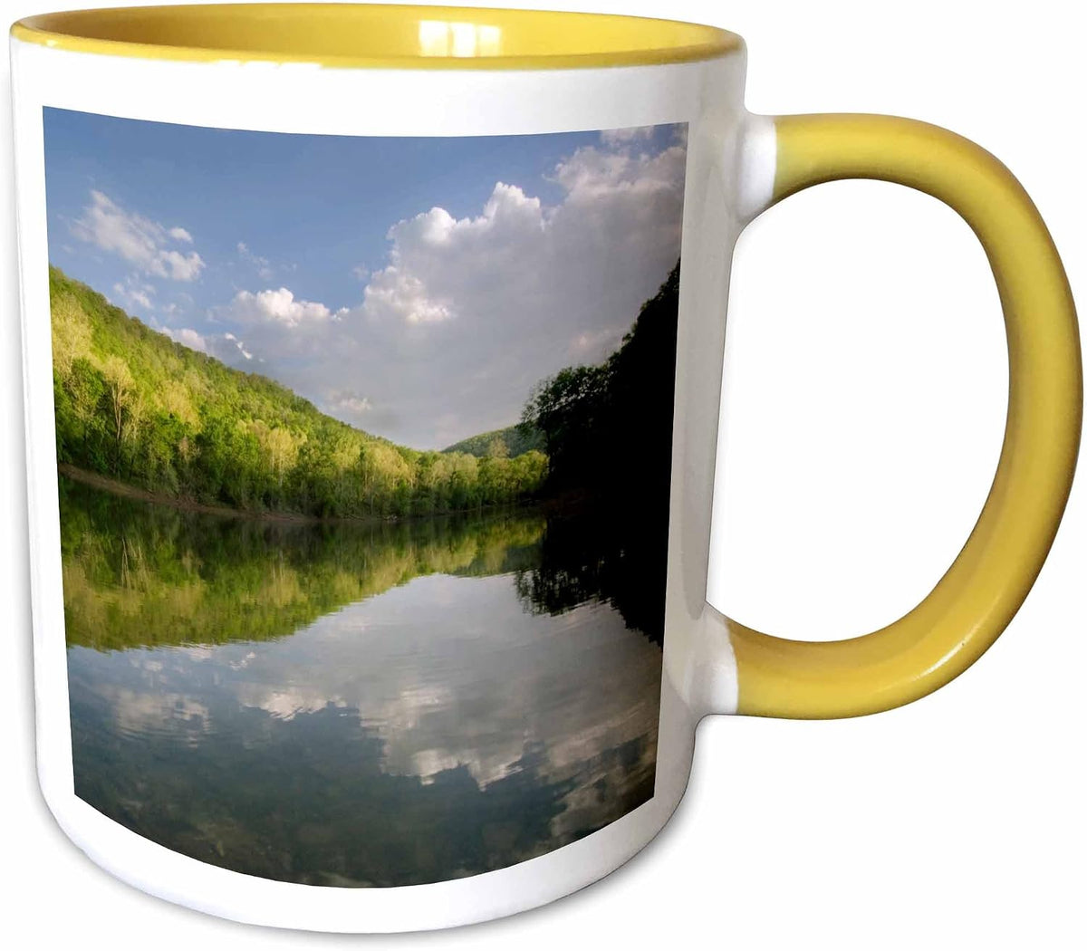 River Reflections, Buffalo National Ceramic Mug