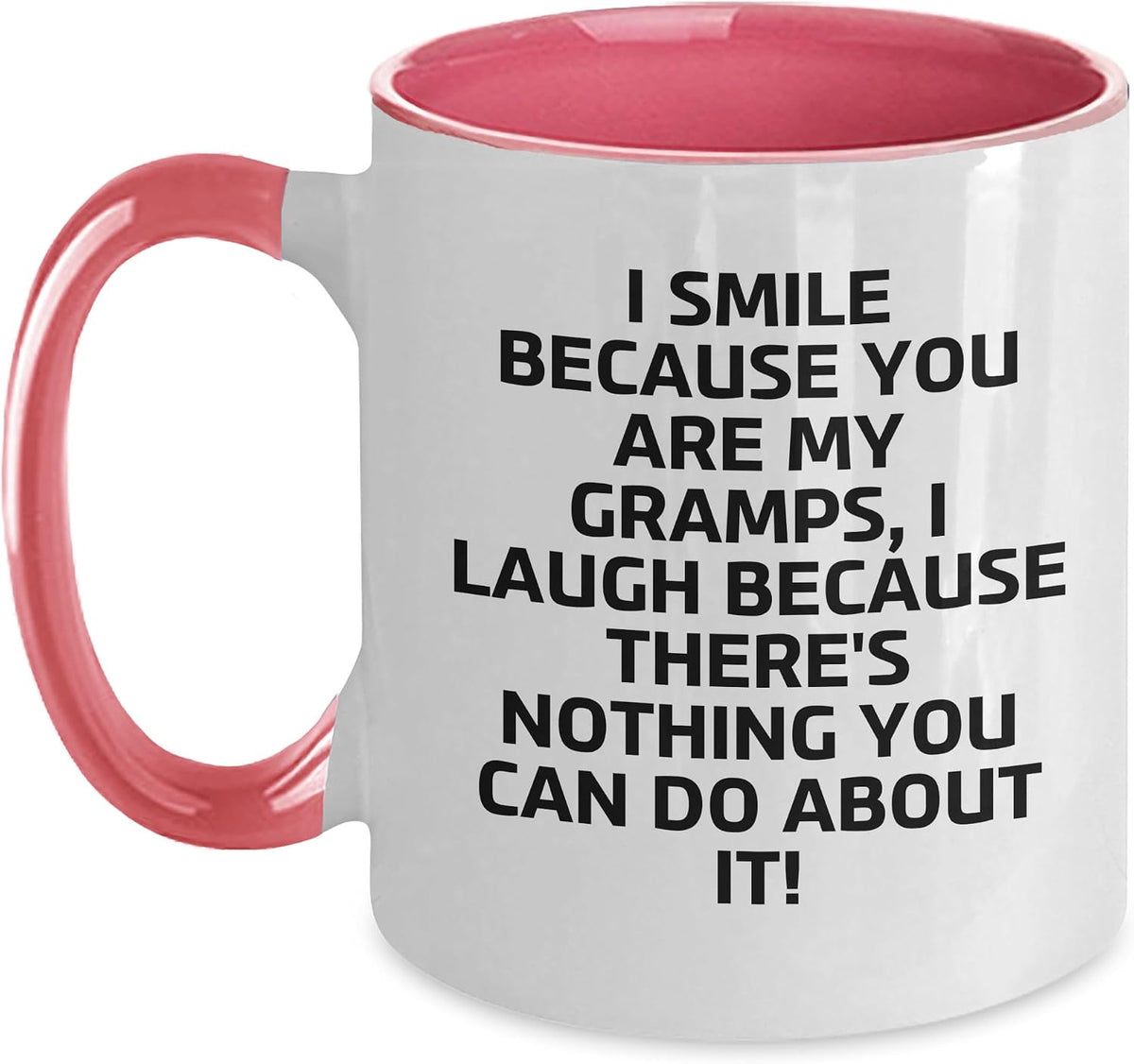 Gramps With Christmas Ceramic Mug
