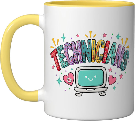 School Lab Science Technician Repair Maintenance Ceramic Mug