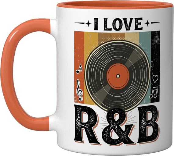 I Love R&B Ceramic Mug