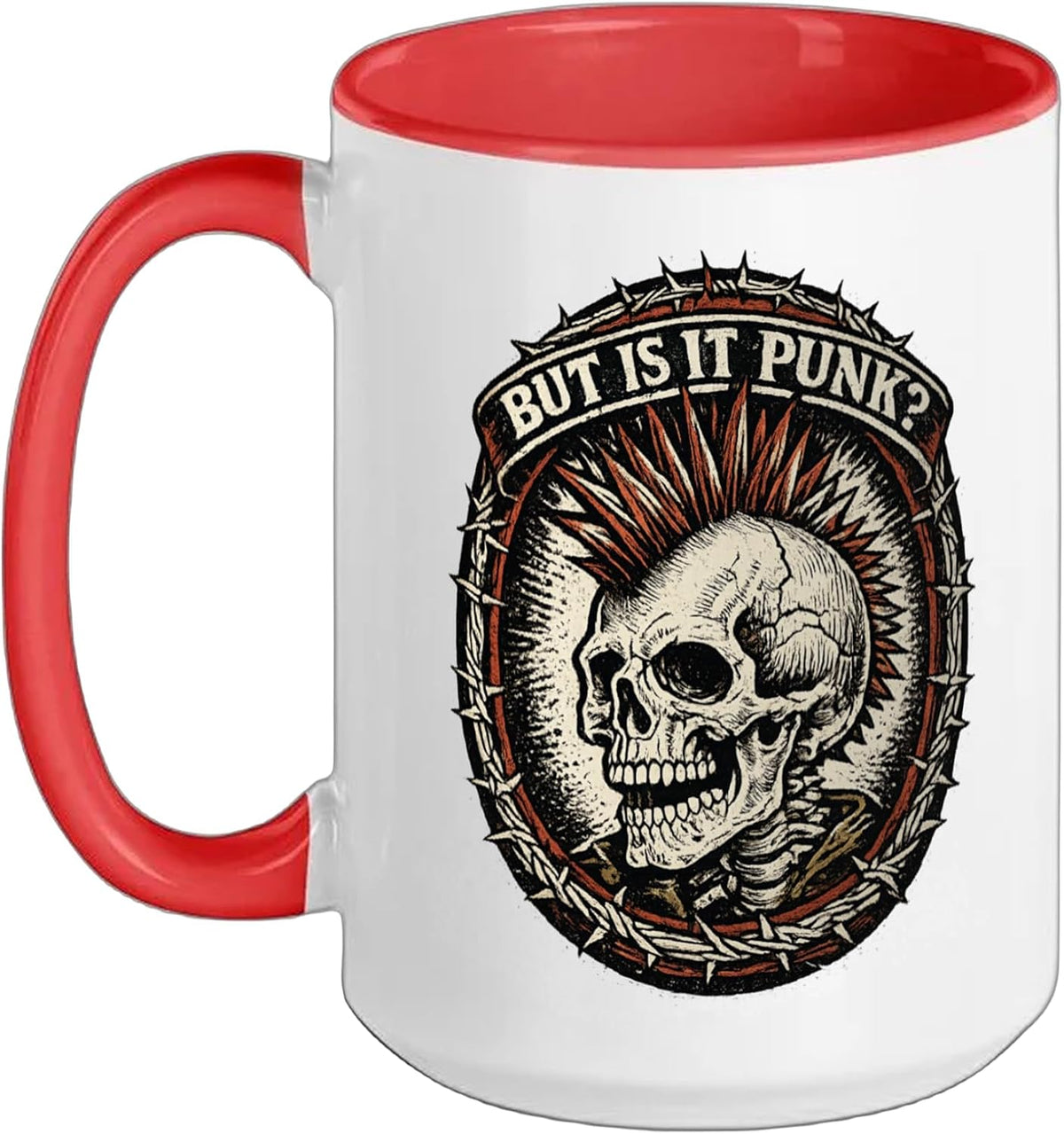 Art Punk Humor Ceramic Mug