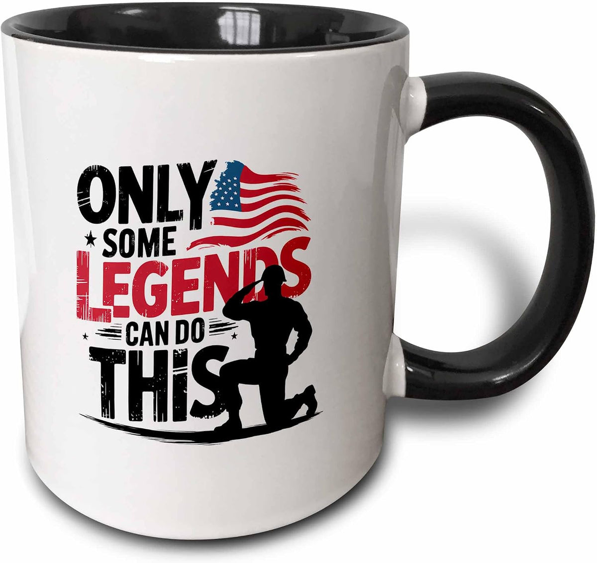 Only Some Legends Can Do This Patriotic Soldier Ceramic Mug