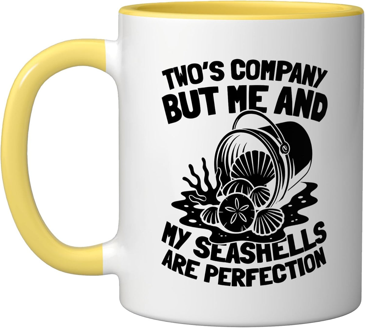 Beach Nature - Shell Collecting Beachcombing Ceramic Mug