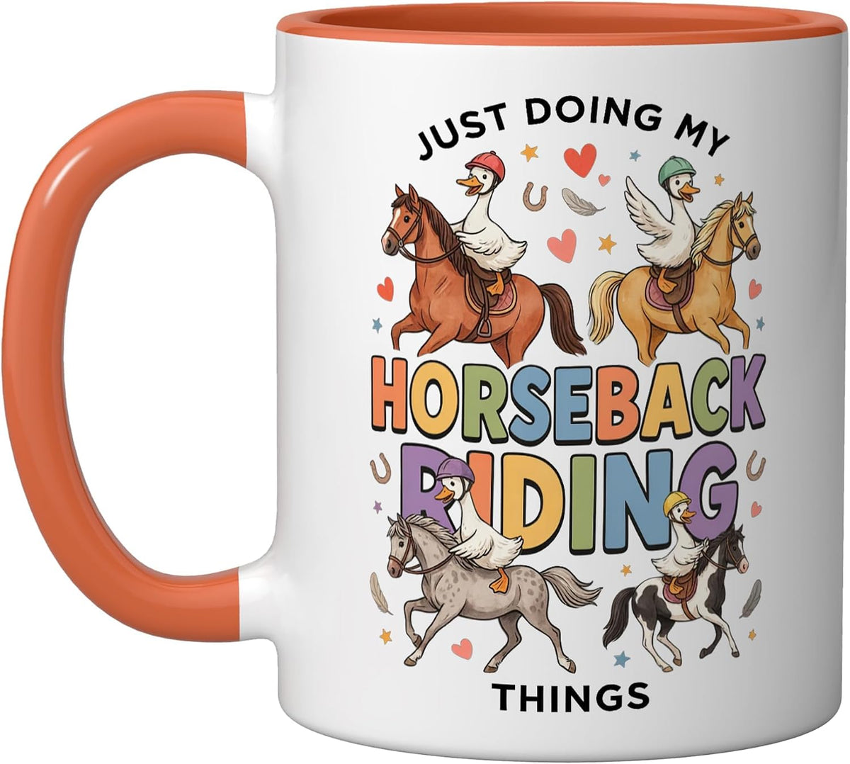 Horseback Riding Equestrian Sports Horse Rider Ride Ceramic Mug