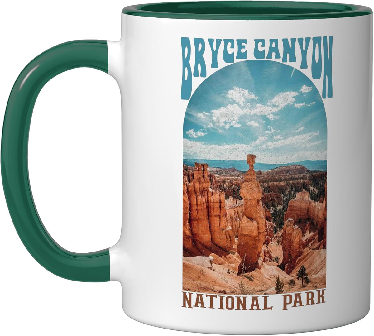 Bryce Canyon National Park Trail Explore Utah Camping Ceramic Mug
