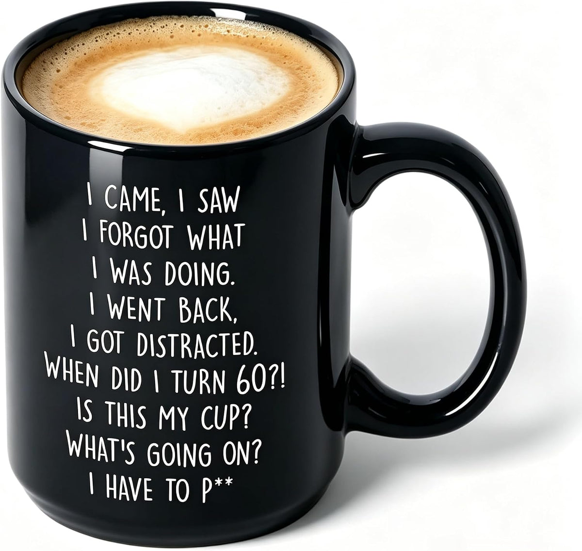 When Did I Turn 60?! Funny 60th Birthday Ceramic Mug