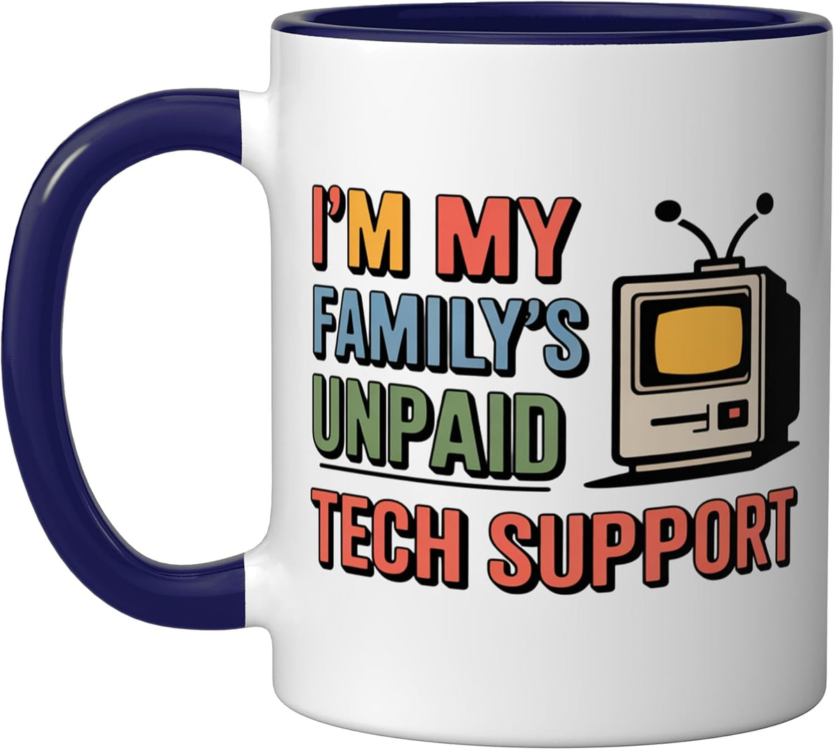 Im My Family’S Unpaid Tech Support It Engineer Computer Ceramic Mug