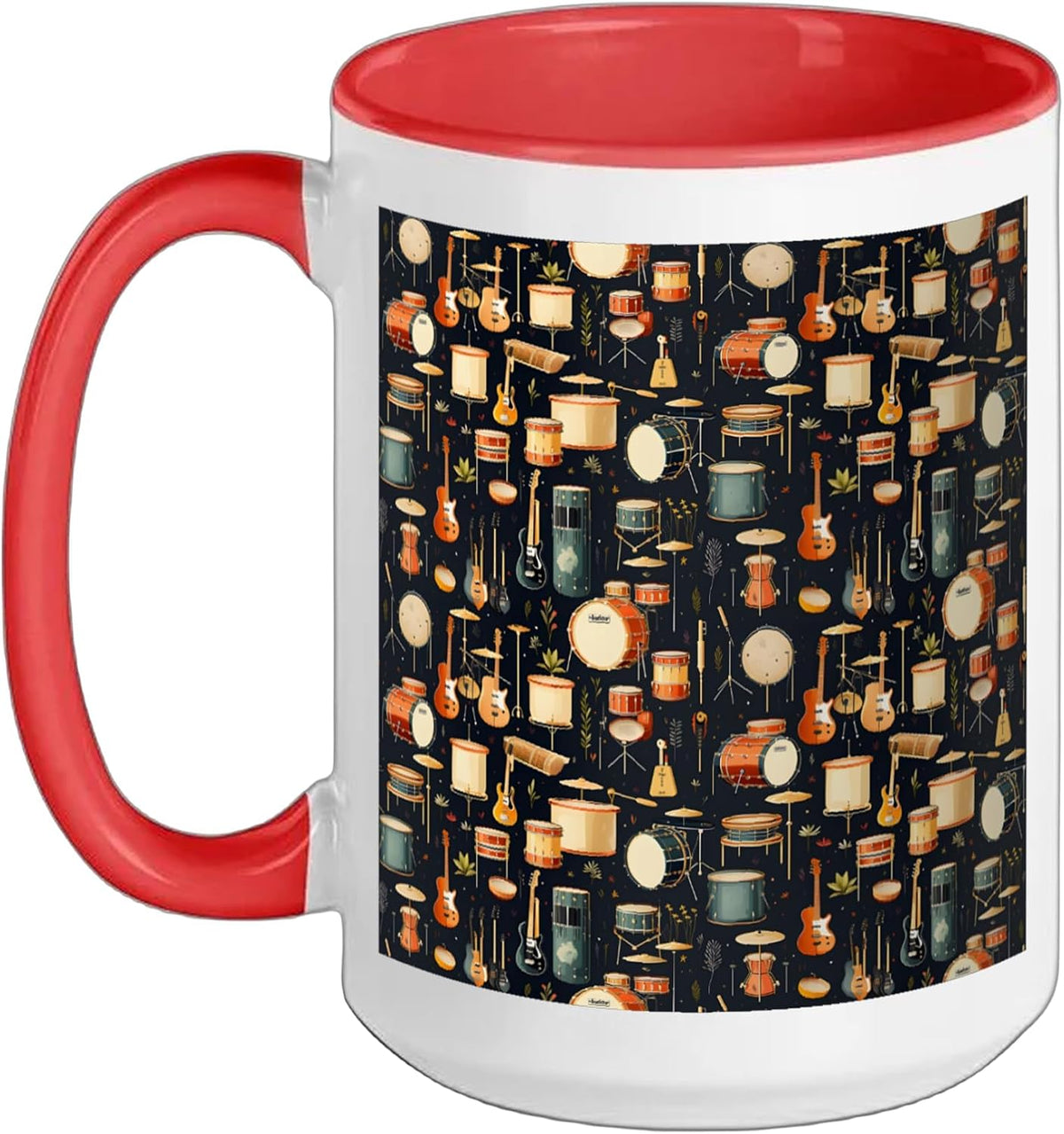 Drummer Drums Accessories Drummer Music Drummer Ceramic Mug