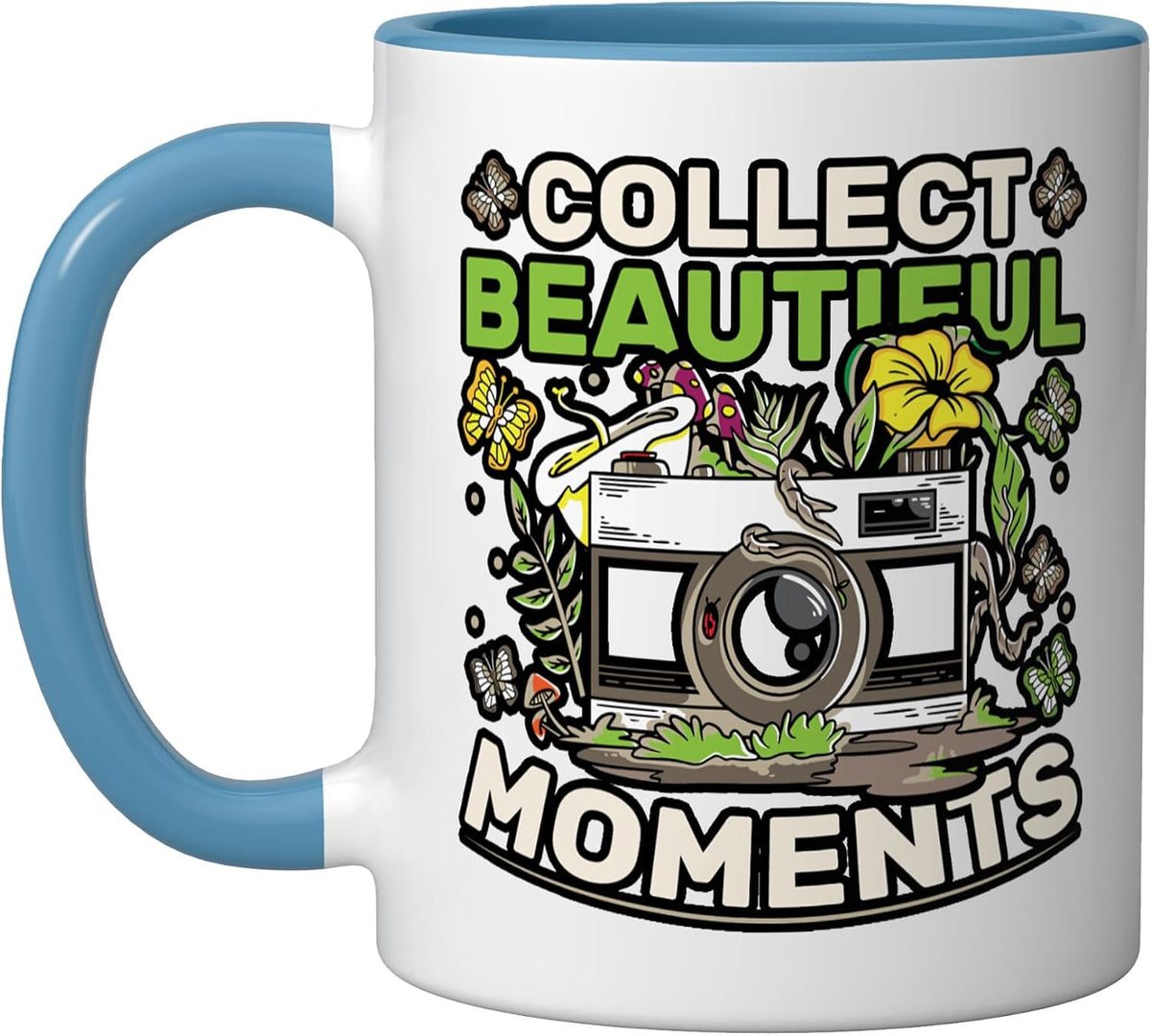 Collect Beautiful Moments Cameras For Photography Ceramic Mug