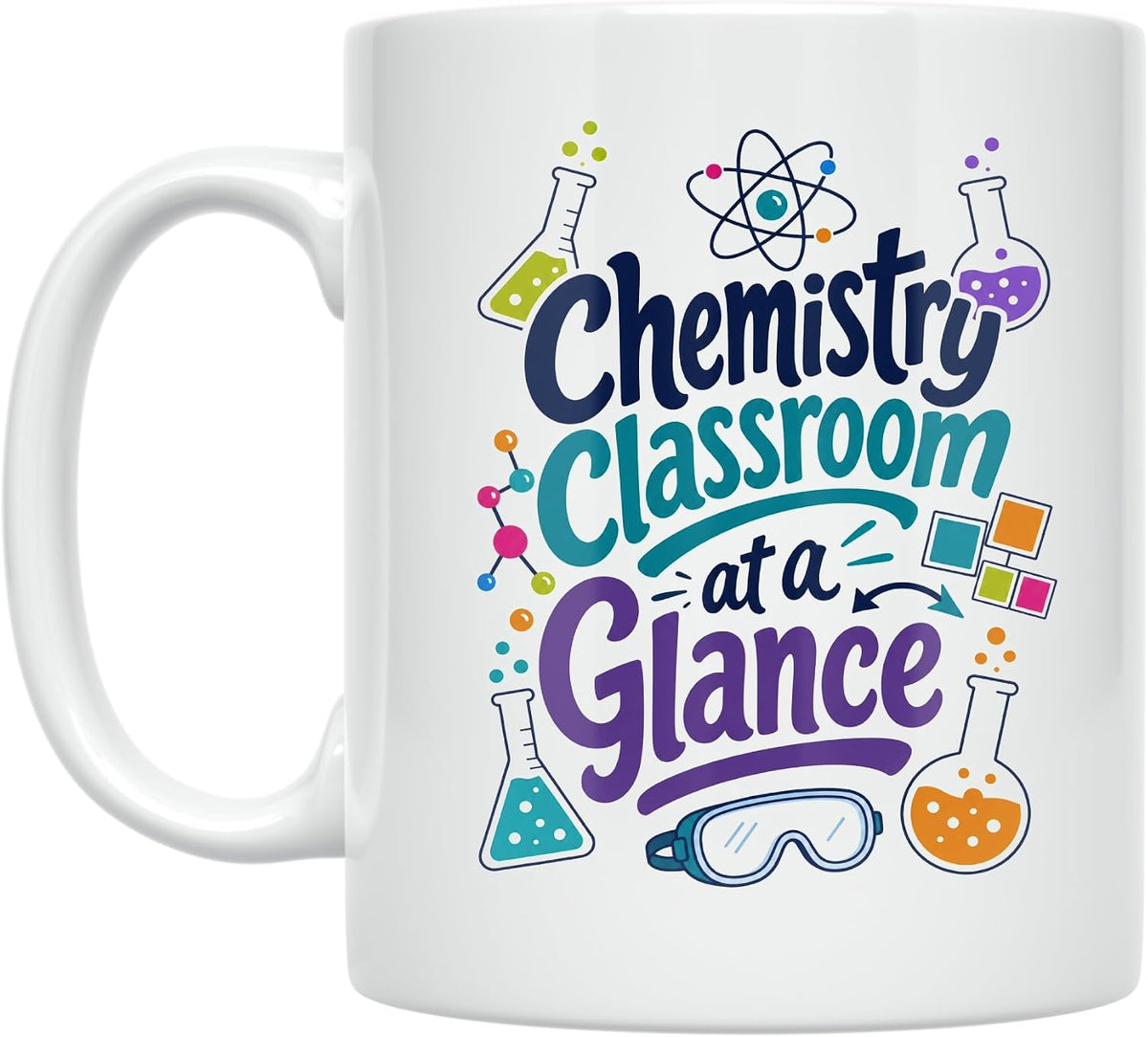 Chemistry Classroom At A Glance Mug - Ceramic Ceramic Mug