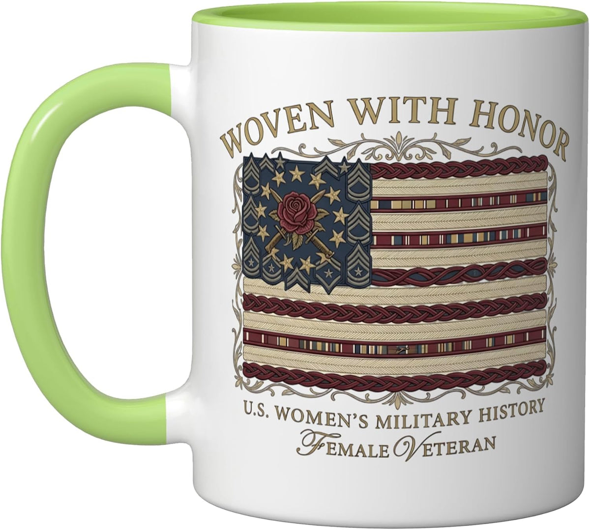 Female Veteran Veterans Day Ceramic Mug
