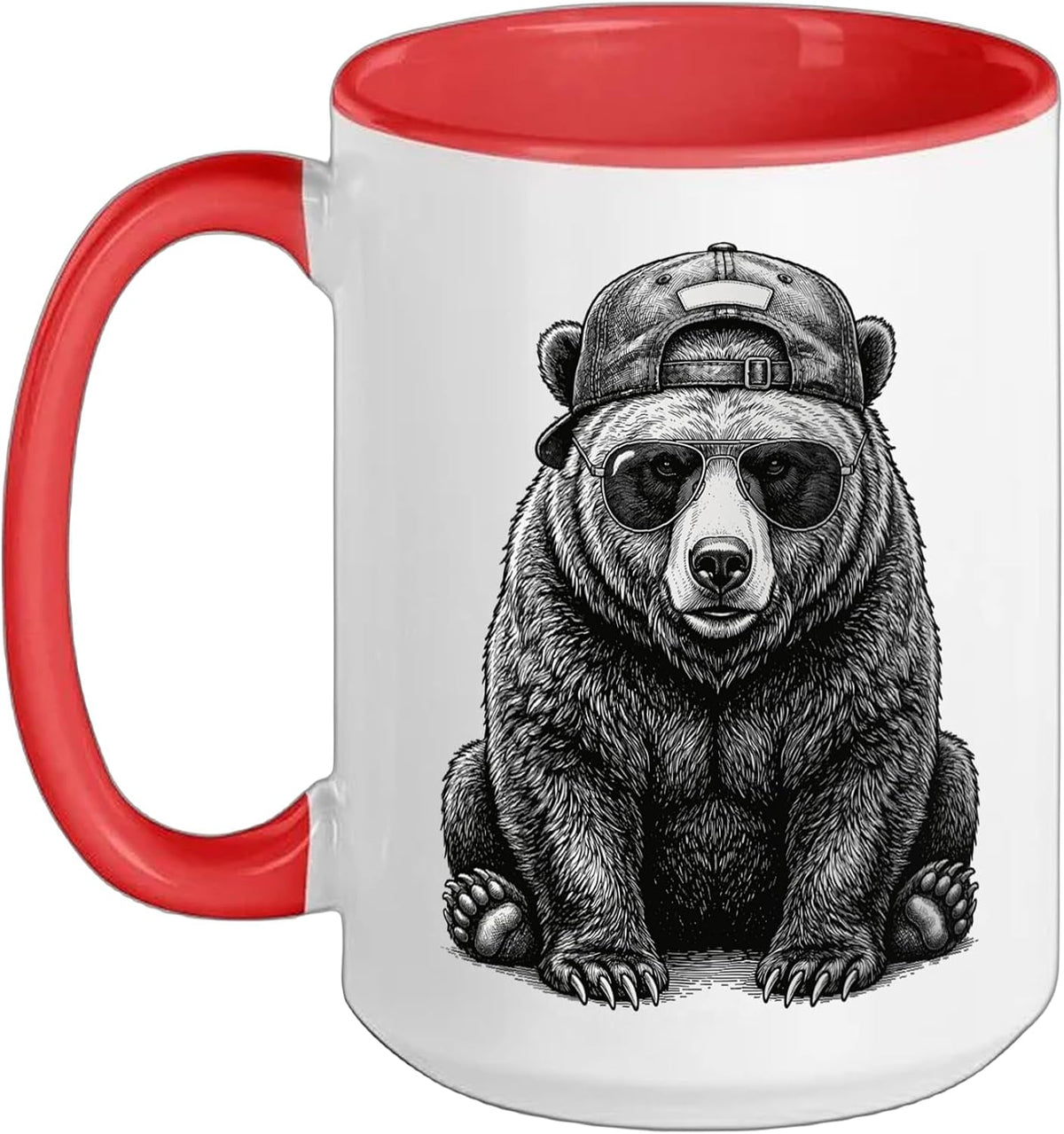 Cool Bear Sunglasses Ceramic Mug