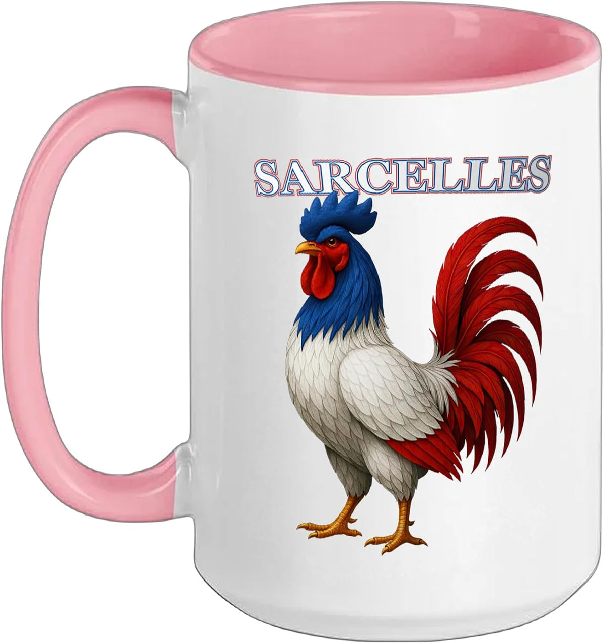Sarcelles France FrançAis Souvenir Article Ceramic Mug
