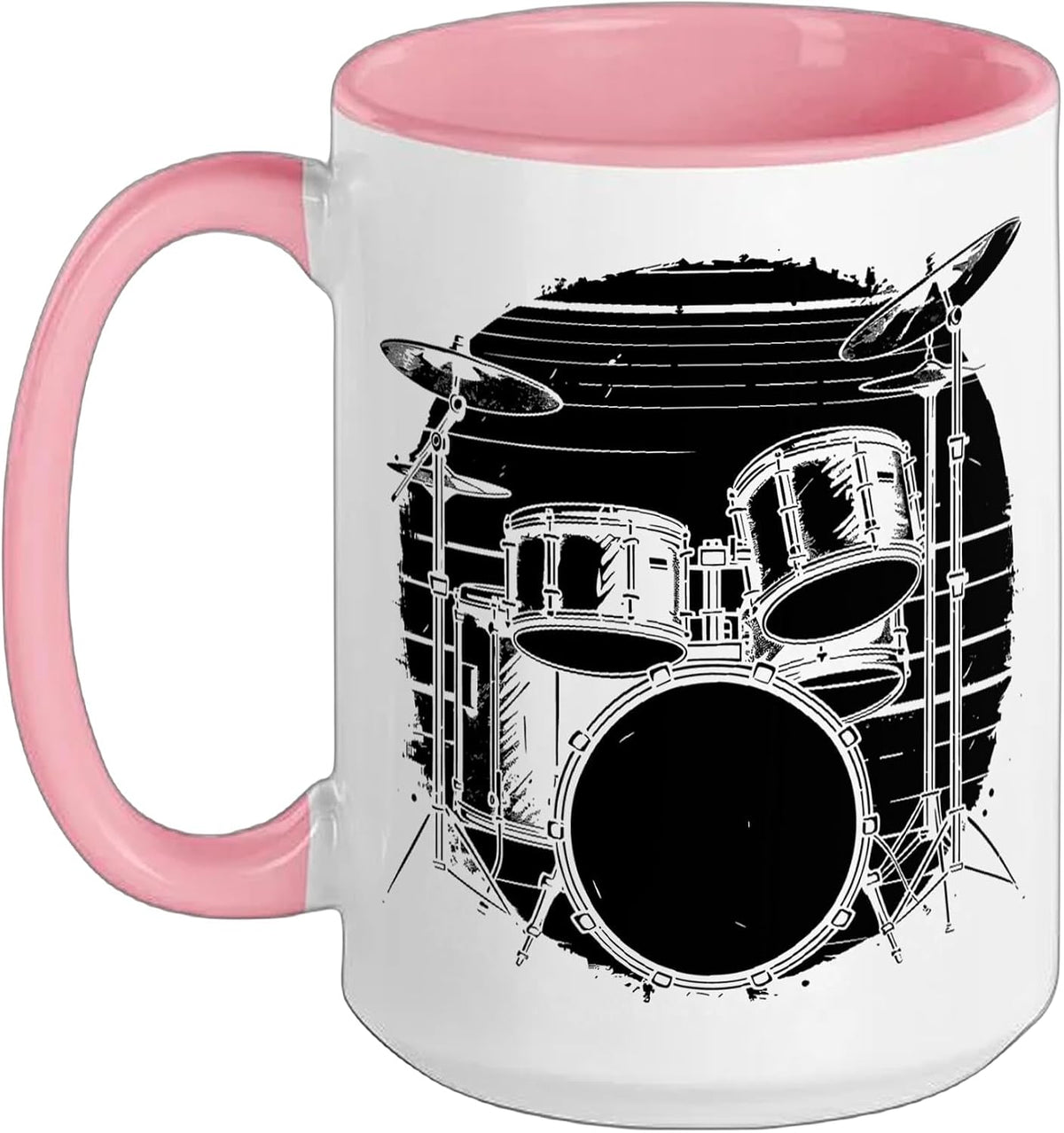 Drum Kit Drums Ceramic Mug