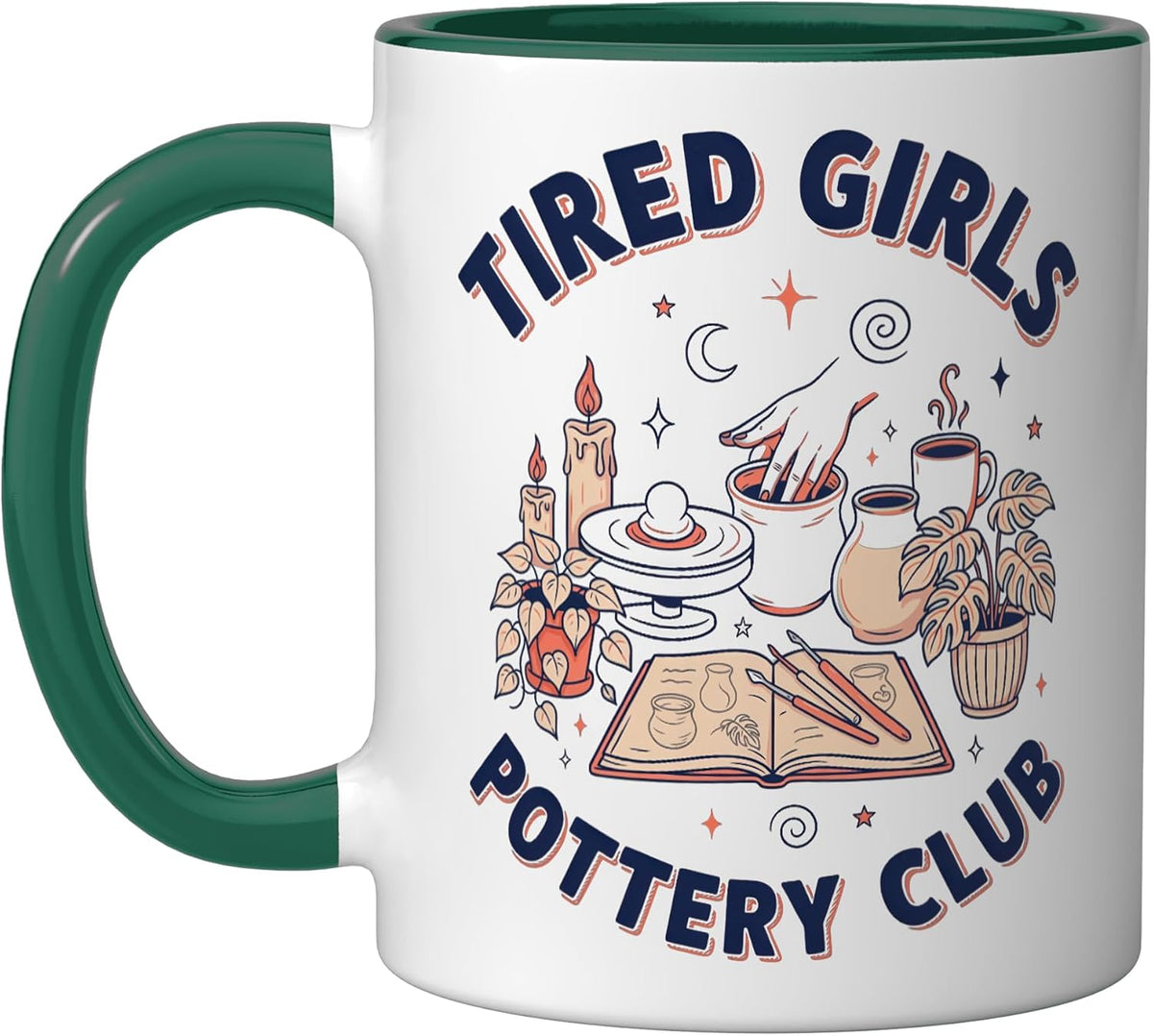 Pottery Potter Throwing Potters Club Ceramic Mug