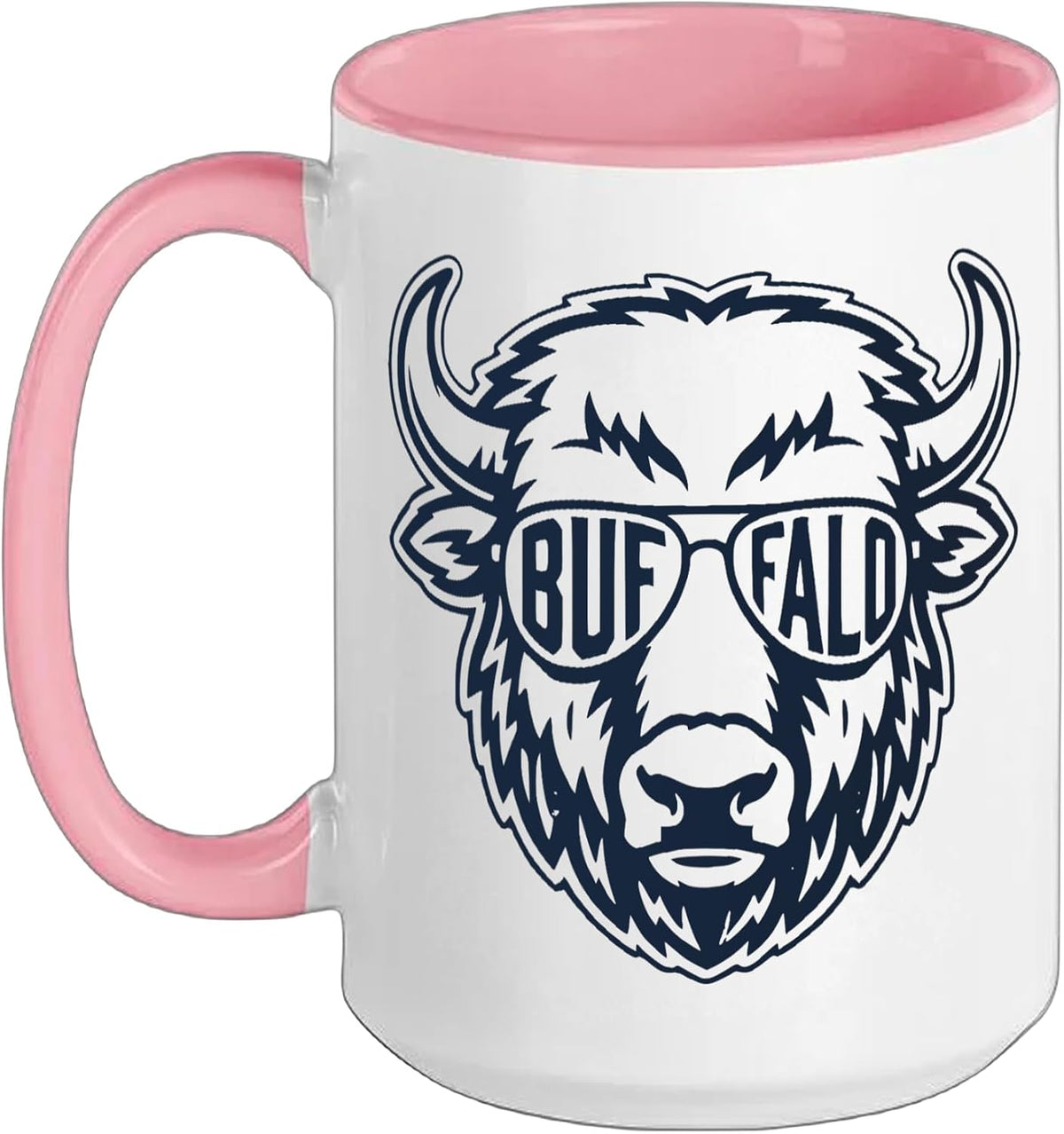 Retro Buffalo Ceramic Mug