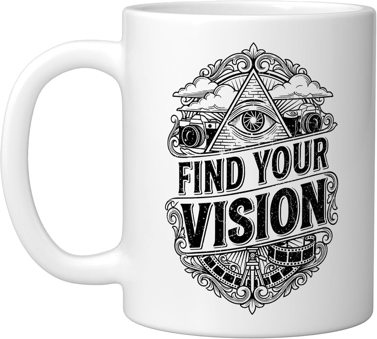 Photographer Photography All Seeing Camera Shutter Eye Ceramic Mug