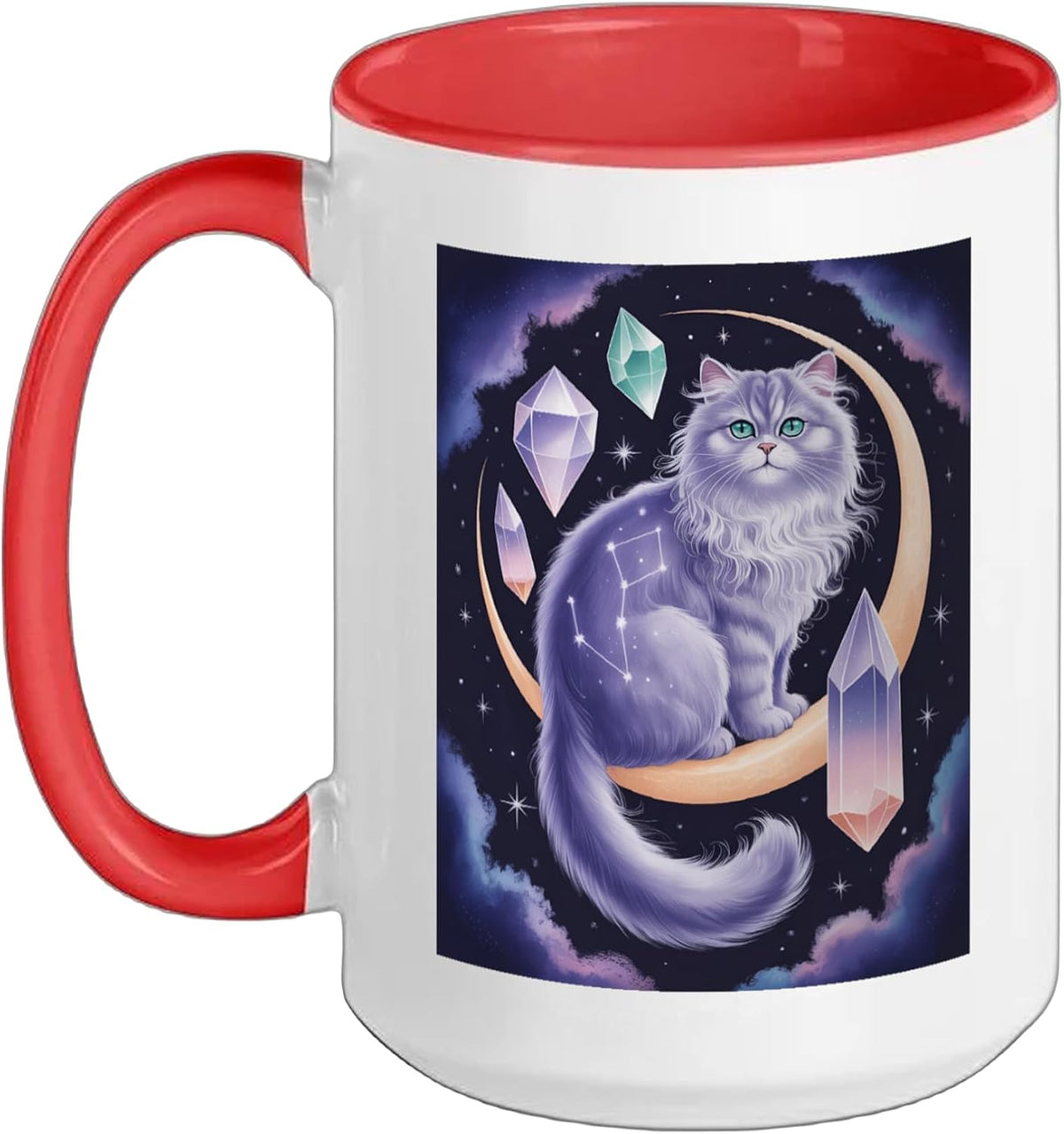 Astronomy Cat Design Ceramic Mug