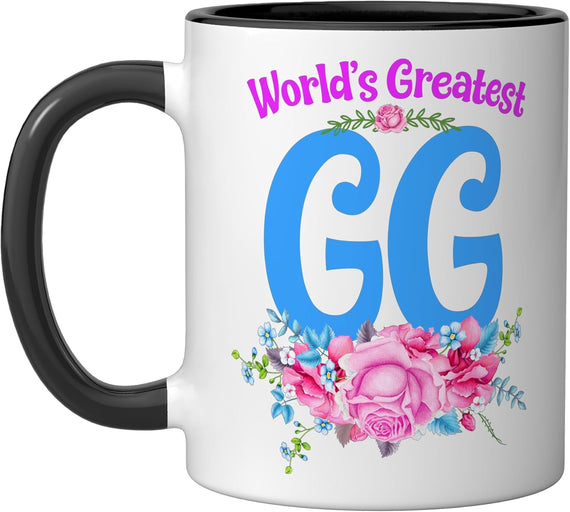 World's Greatest Gg - Grandma Christmas Ceramic Mug