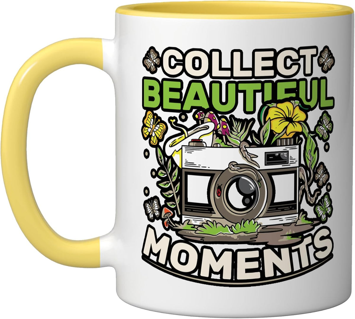 Collect Beautiful Moments Cameras For Photography Ceramic Mug