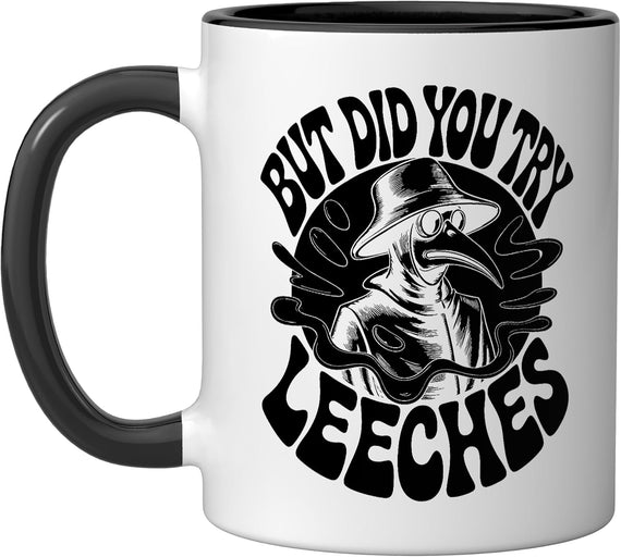 Psychedelic Plague Doctor Leeches Ceramic Mug