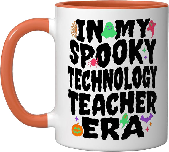 Spooky Technology Teacher Era Mug